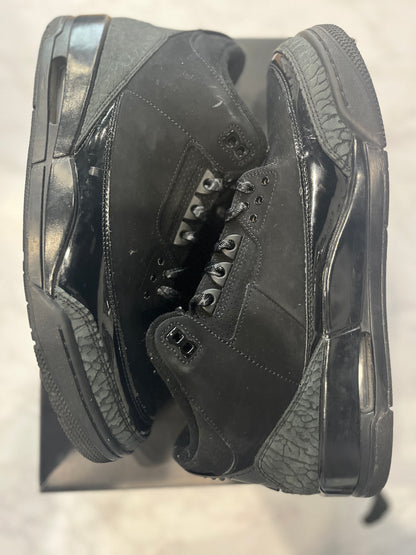 Jordan 3 Retro Black Cat (2025) PRE-OWNED