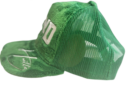 YBE Grind Season Fur Hat Green