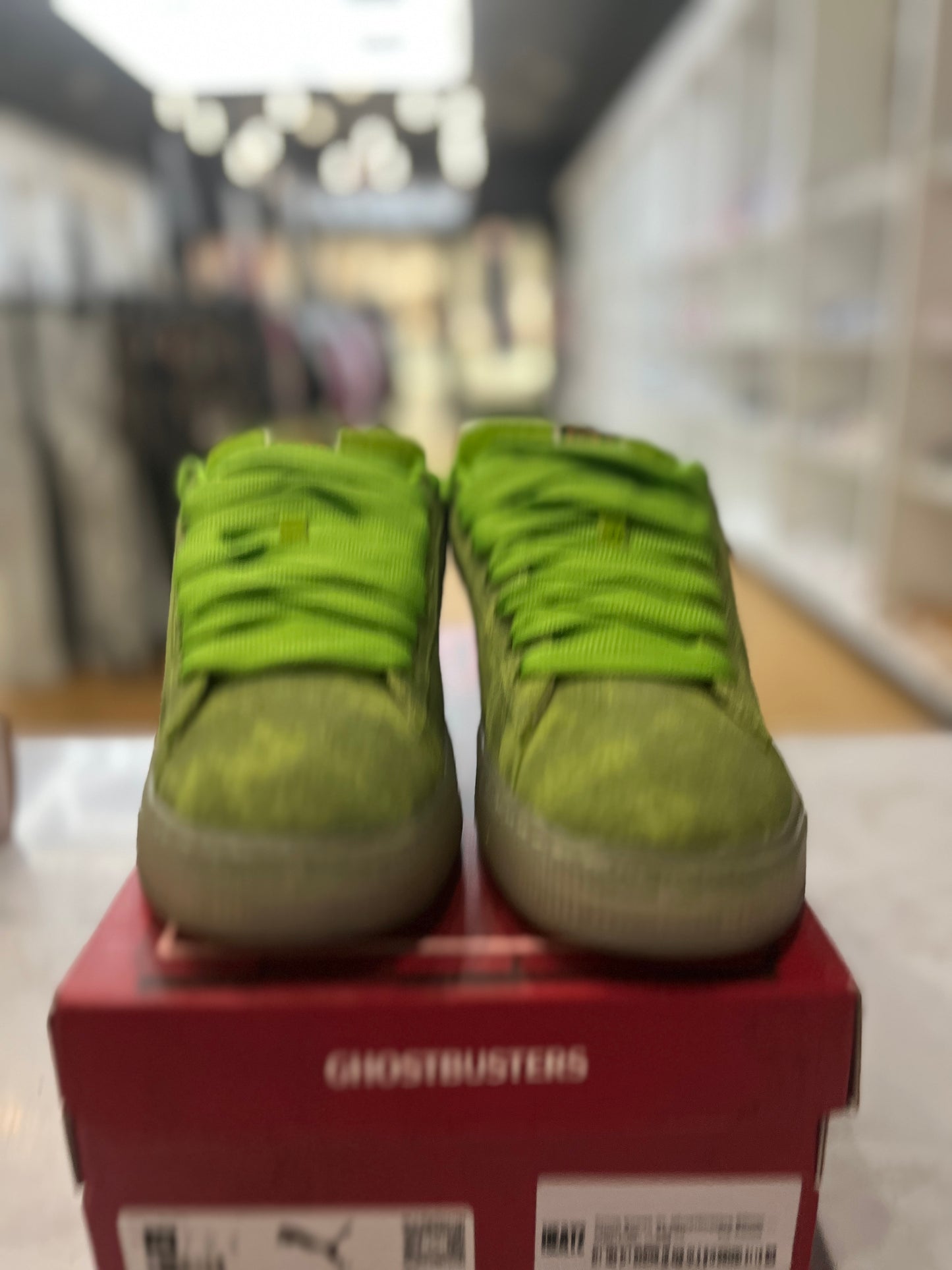 Puma Suede XL Ghostbusters Slimer PRE-OWNED