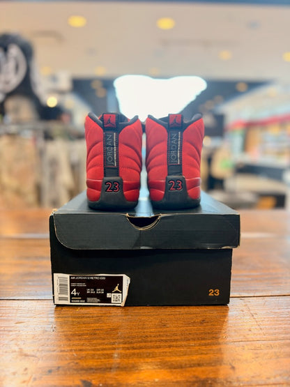 Jordan 12 Retro Reverse Flu Game (GS) PRE-OWNED