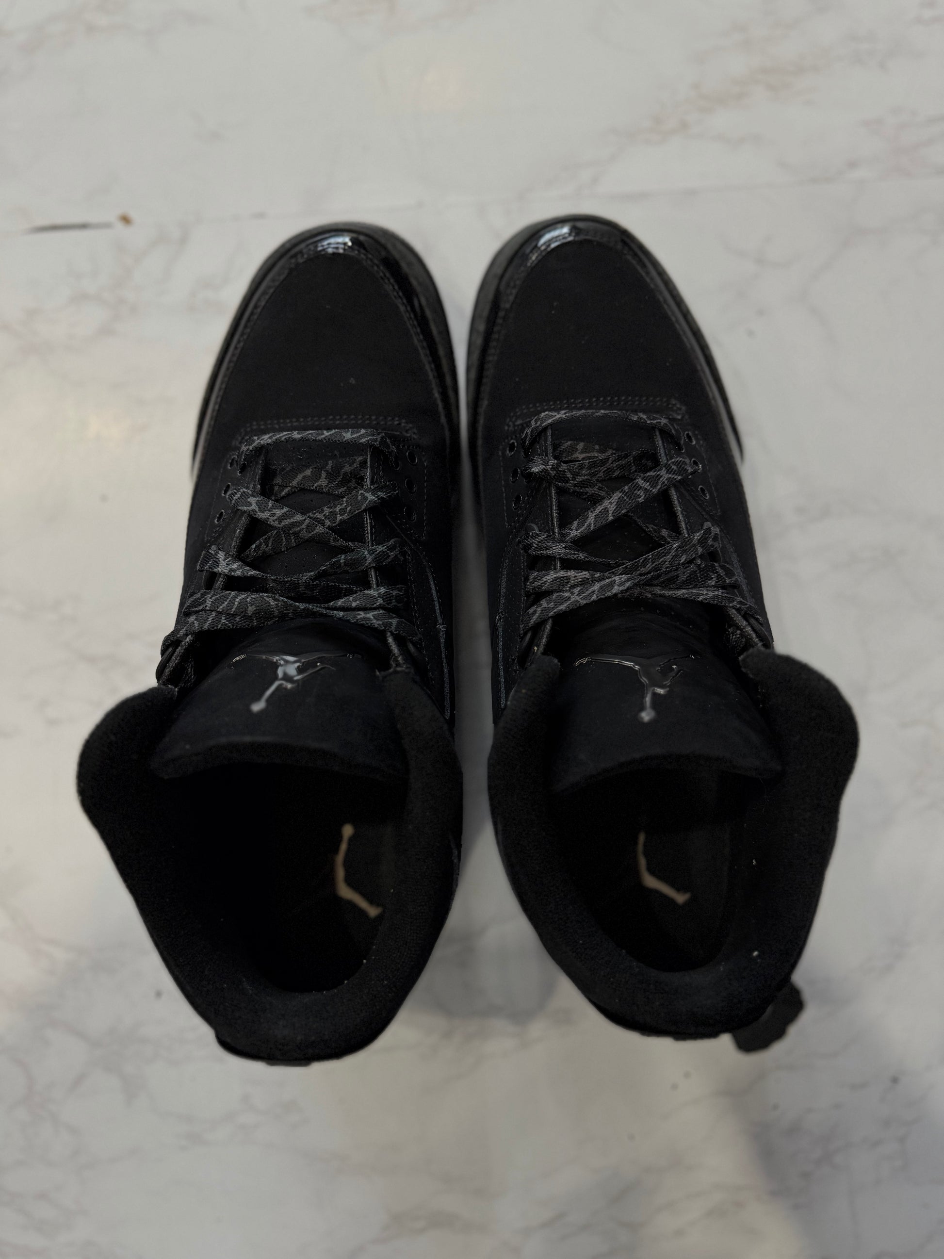 Jordan 3 Retro Black Cat (2025) PRE-OWNED
