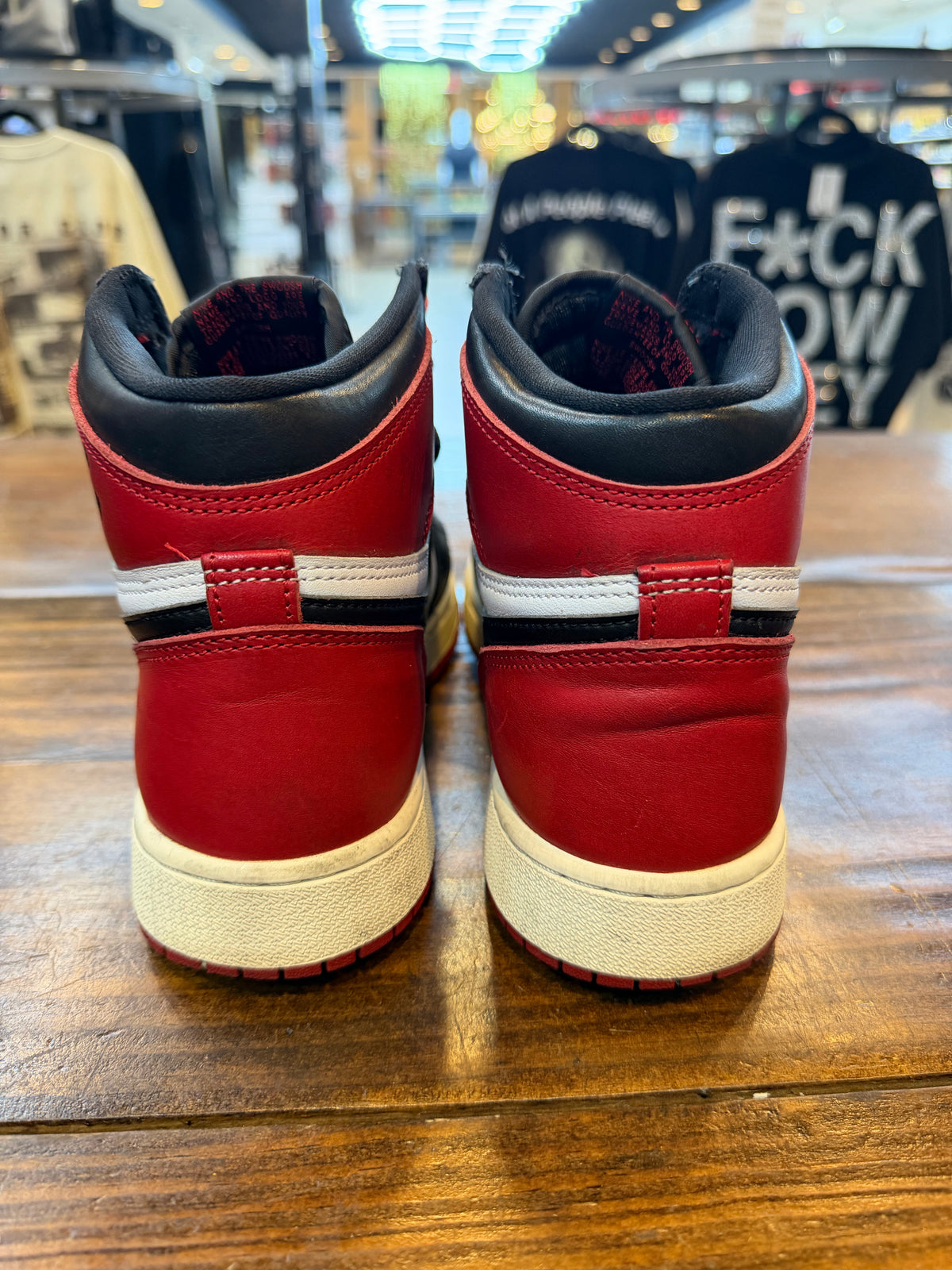 Jordan 1 Retro High OG Black Toe Reimagined (GS) PRE-OWNED