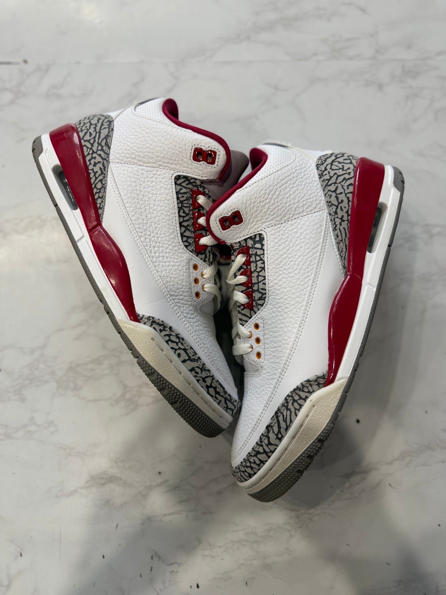 Jordan 3 Retro Cardinal Red PRE-OWNED