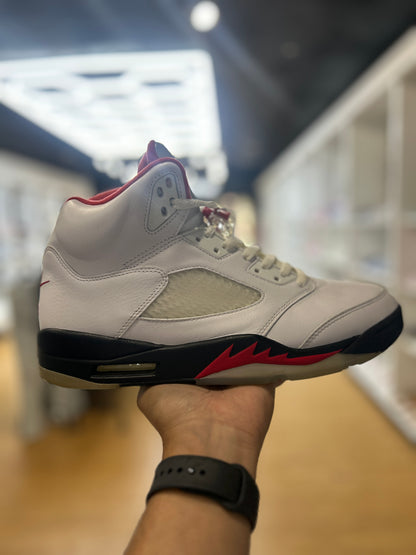 Jordan 5 Retro Fire Red Silver Tongue (2020)PRE-OWNED