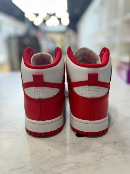 Nike Dunk High Championship White Red PRE-OWNED