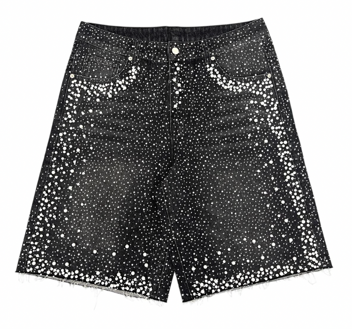 Concept "KEYSTONE" BLACK WASH JORTS