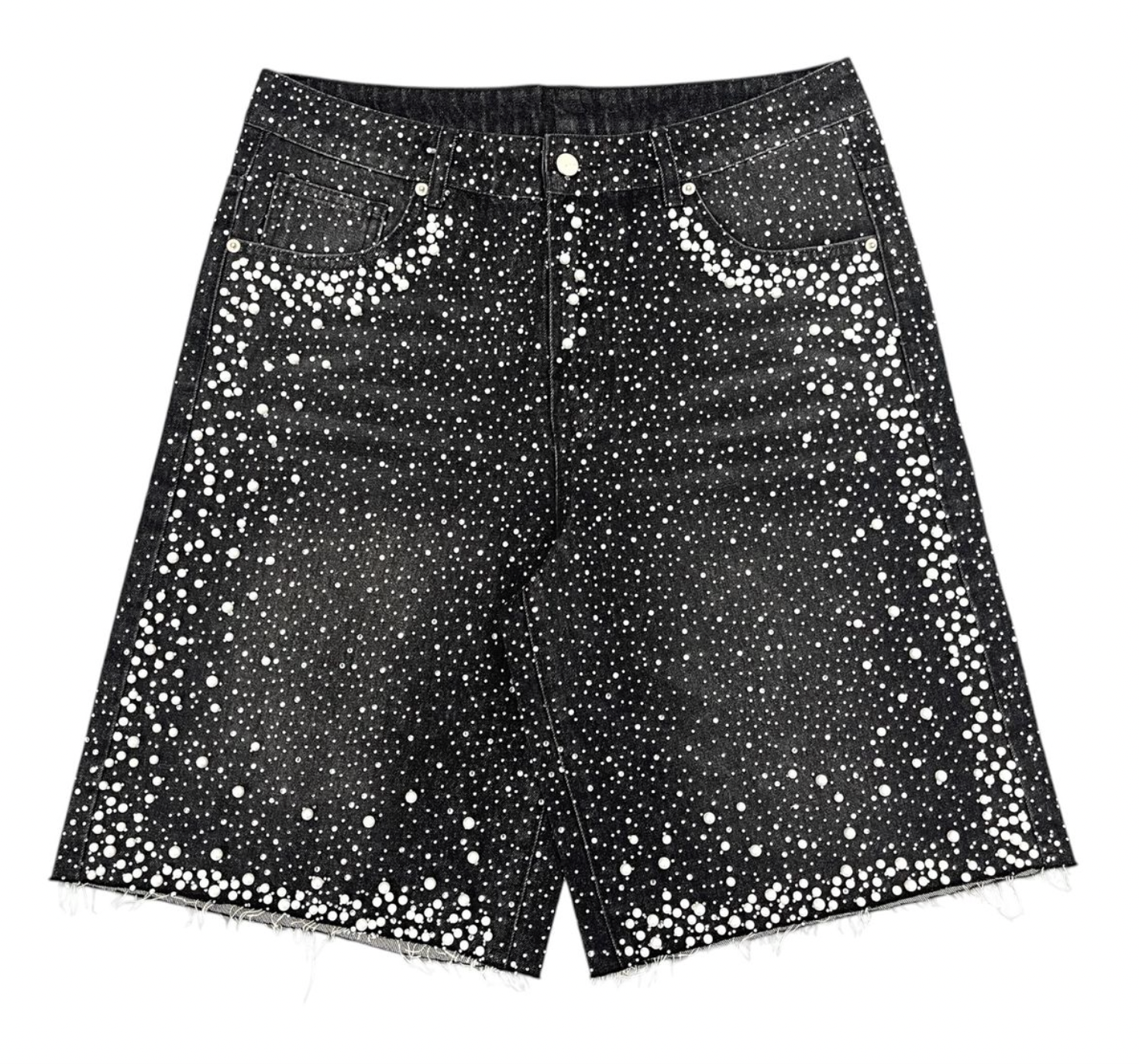 Concept "KEYSTONE" BLACK WASH JORTS