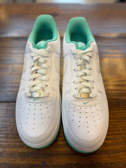 Nike Air Force 1 Low '07 White Light Menta PRE-OWNED