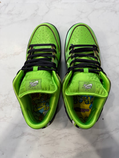 Nike SB Dunk Low The Powerpuff Girls Buttercup PRE-OWNED
