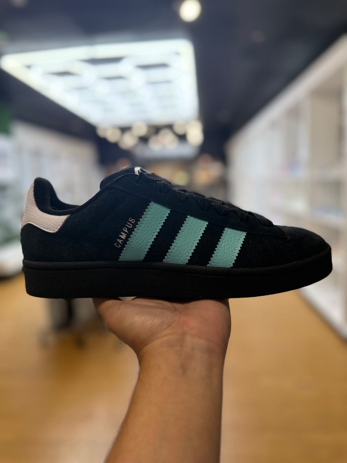 adidas Campus 00s Black Flash Aqua White PRE-OWNED