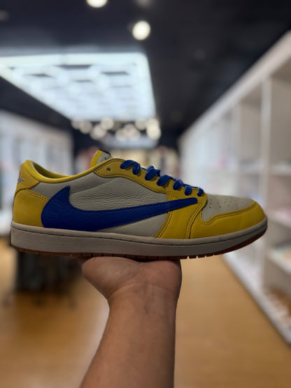 Jordan 1 Retro Low OG SP Travis Scott Canary (Women's) PRE-OWNED