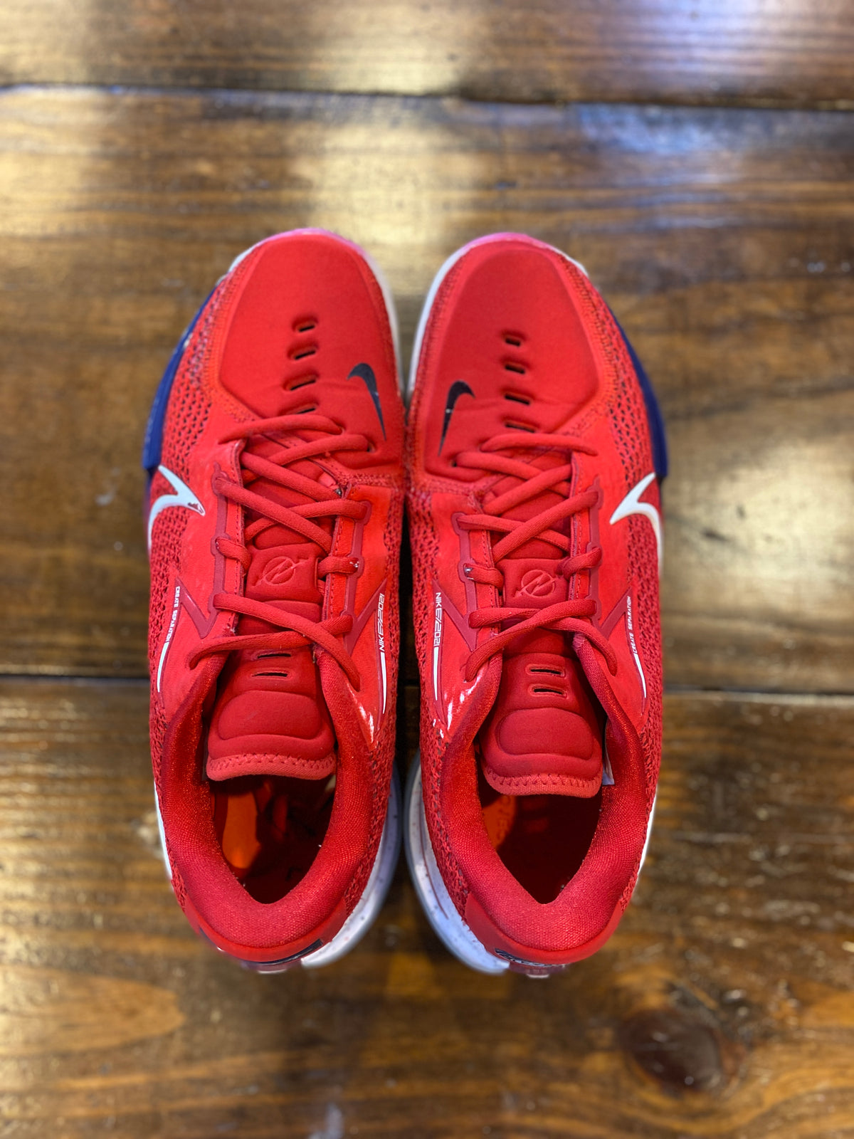 Nike Air Zoom GT Cut EYBL Team USA Sport Red PRE-OWNED