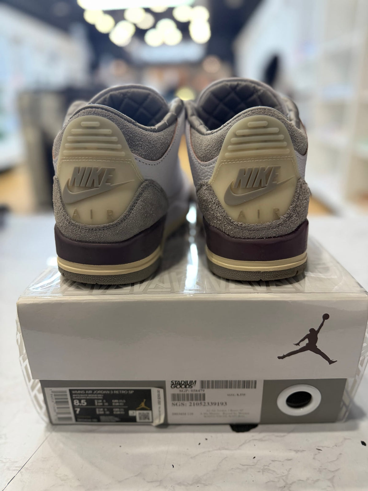 Jordan 3 Retro SP A Ma Maniére (Women's) PRE-OWNED