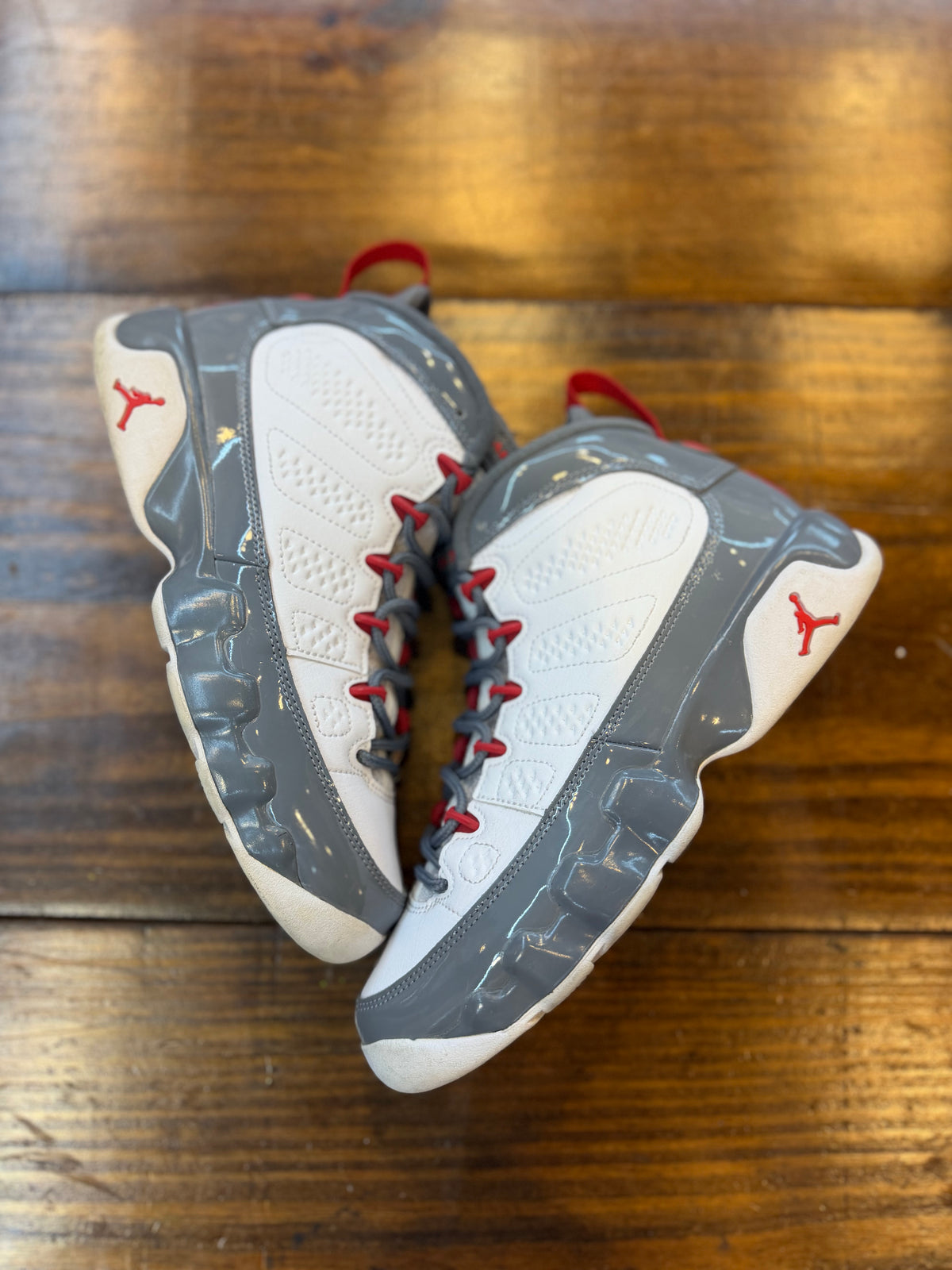 Jordan 9 Retro Fire Red (GS) PRE-OWNED