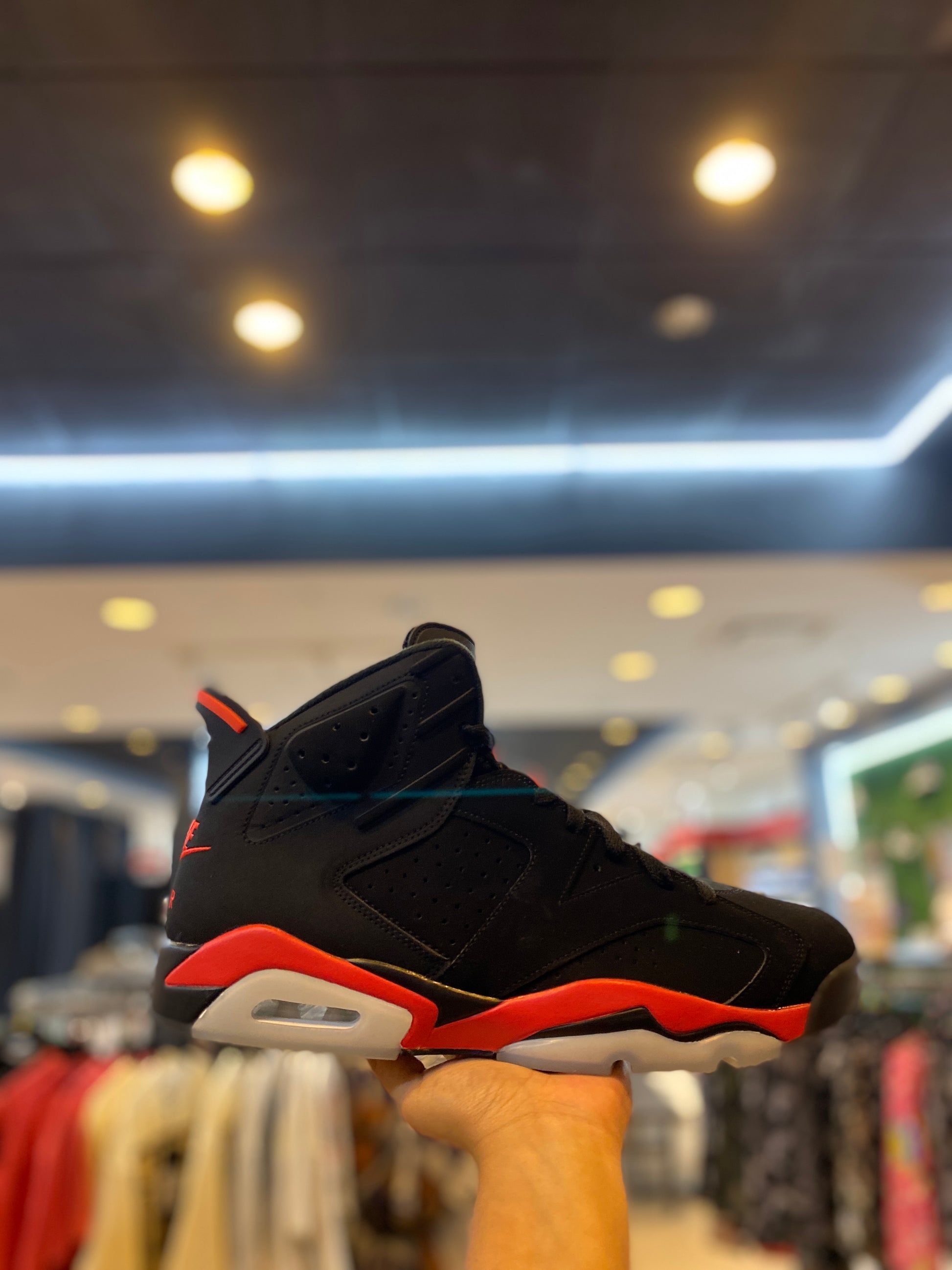 Jordan 6 Retro Infrared Salesman PRE-OWNED
