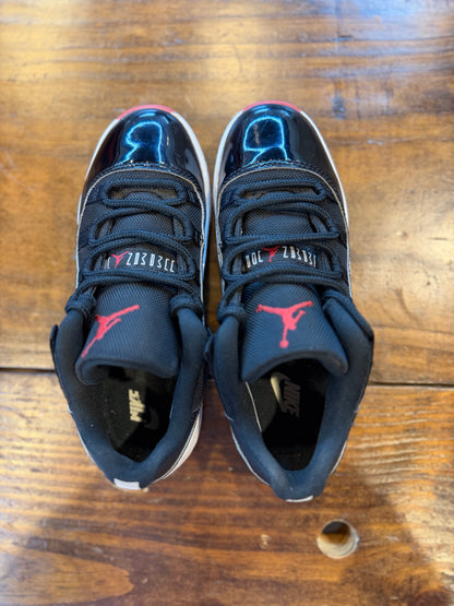 Jordan 11 Retro Low Bred (PS) (2025) PRE-OWNED
