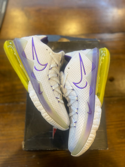 Nike LeBron 17 Low Lakers PRE-OWNED
