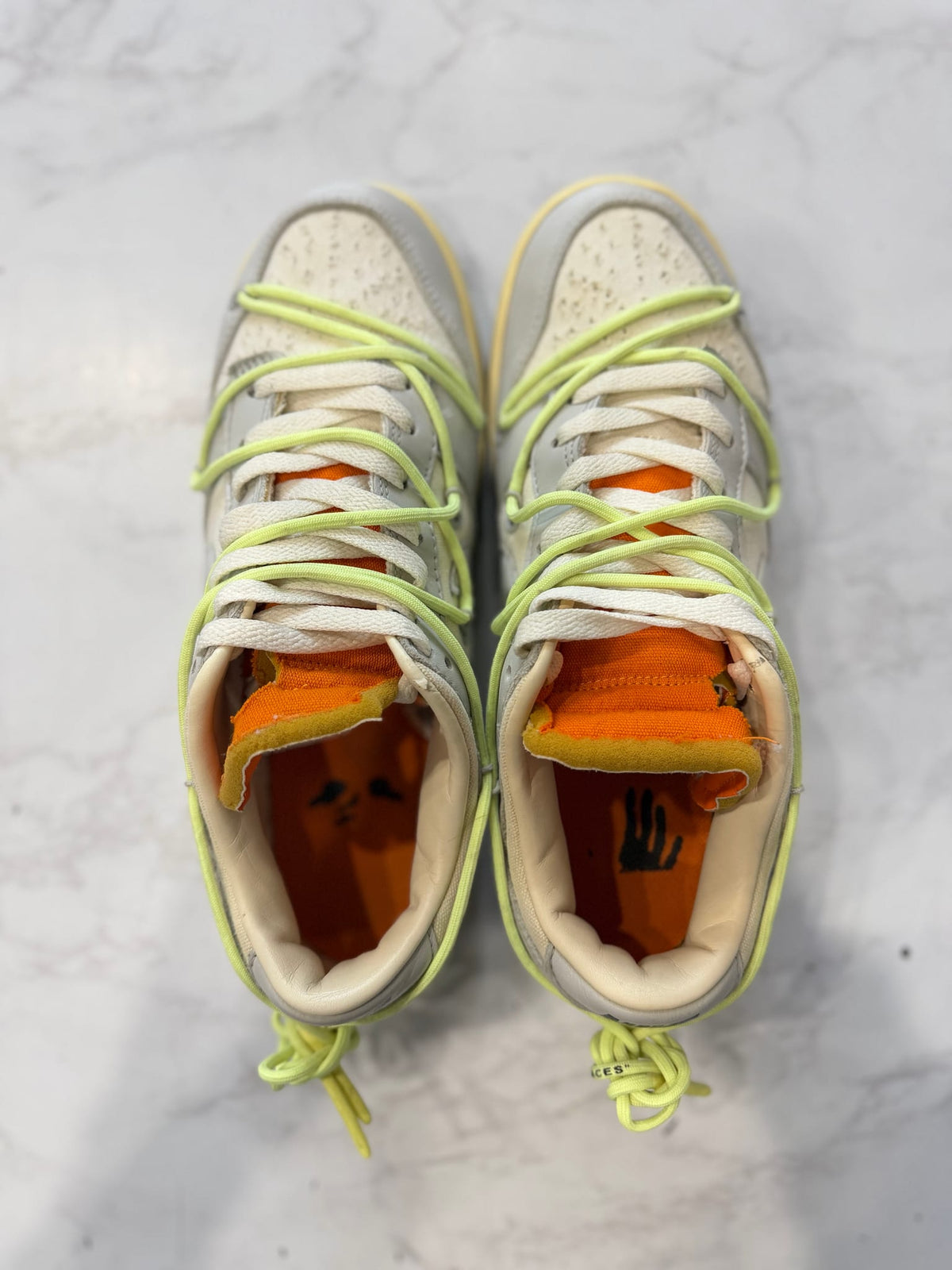 Nike Dunk Low Off-White Lot 43 PRE-OWNED