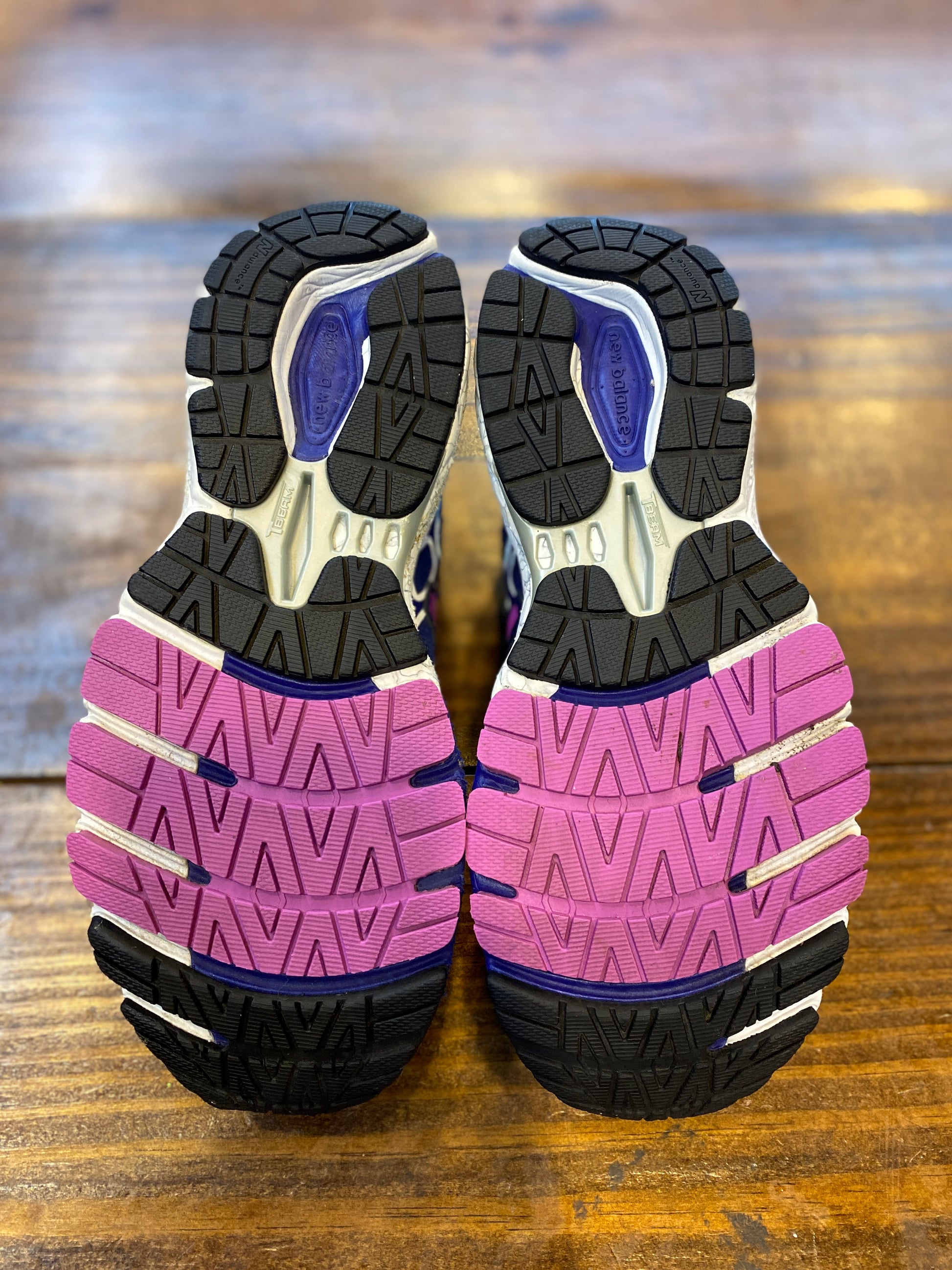 New Balance 860v6 White Navy Blue Purple PRE-OWNED