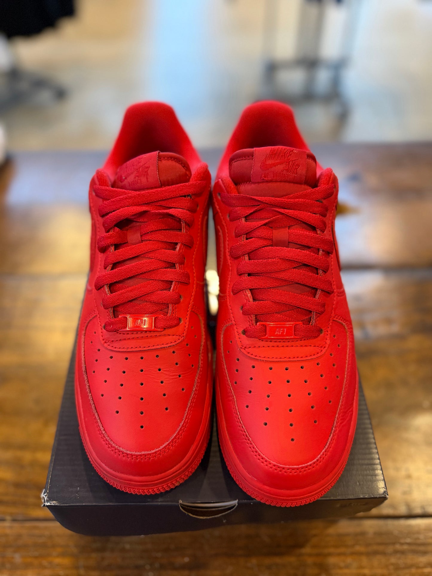 Nike Air Force 1 Low Triple Red