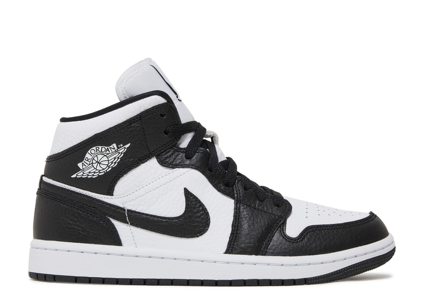 Jordan 1 Mid Split Black White (Women's)