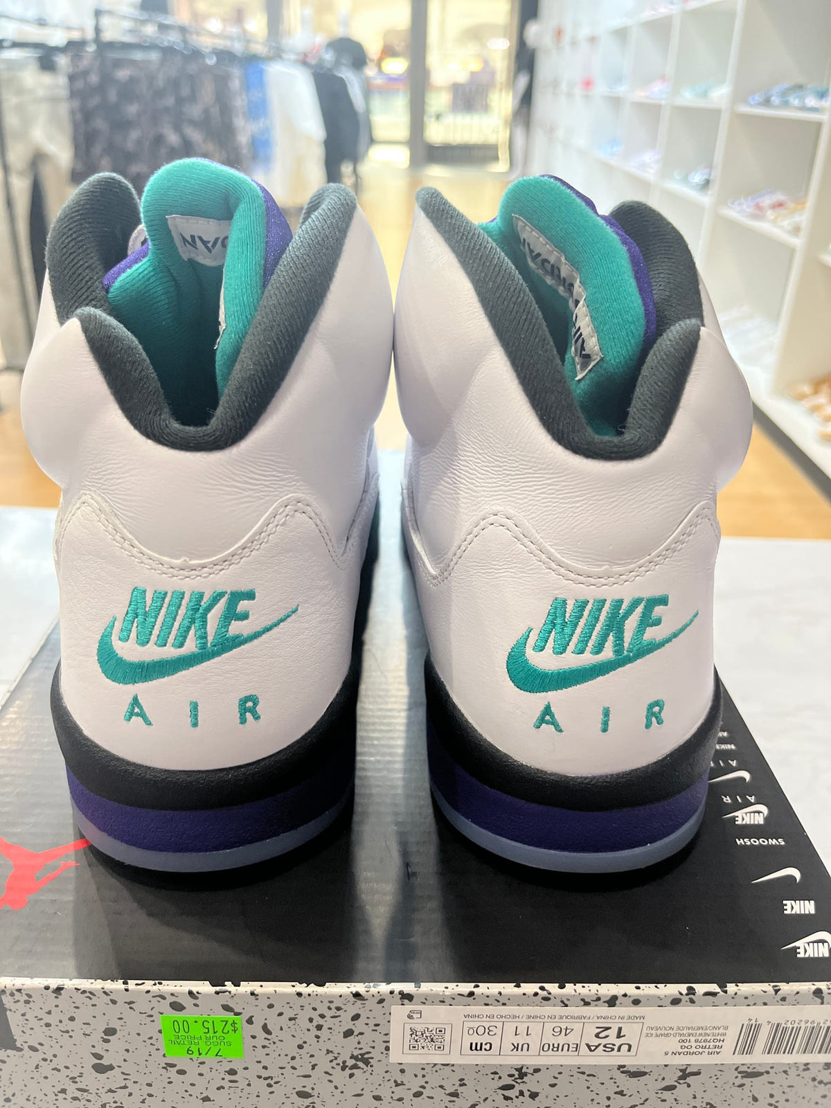 Jordan 5 Retro Grape (2025) PRE-OWNED