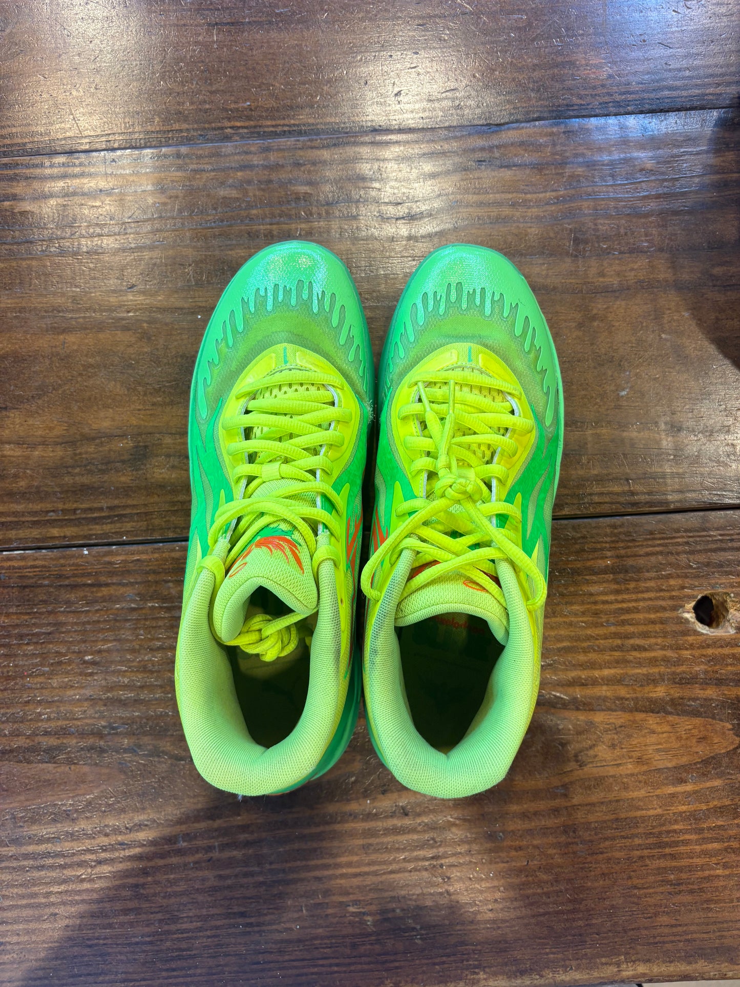 Puma LaMelo Ball MB.02 Nickelodeon Slime PRE-OWNED