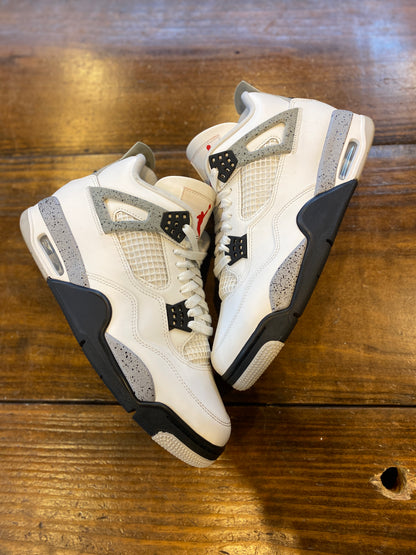 Jordan 4 Retro White Cement (2025) PRE-OWNED