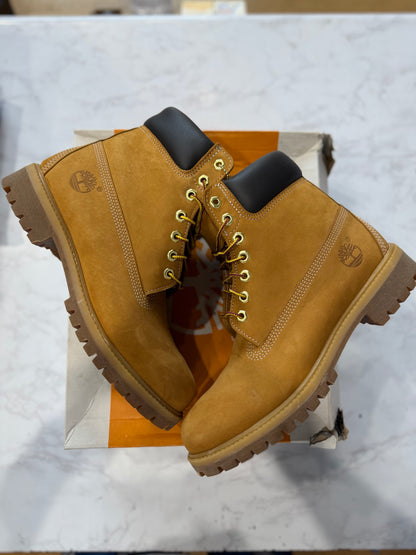 Timberland 6" Premium Waterproof Boot Wheat PRE-OWNED