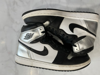 Jordan 1 Retro High Silver Toe (Women's) PRE-OWNED