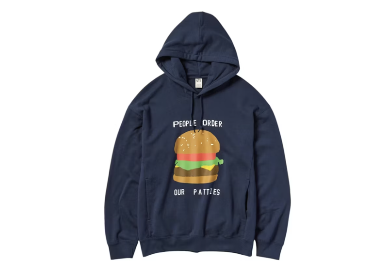 Uniqlo x CPFM Spongebob Squarepants Hoodie Navy