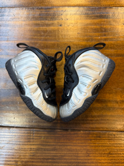 Nike Air Foamposite One Chrome Black (TD) PRE-OWNED
