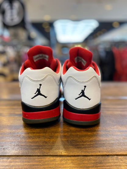 Jordan 5 Retro Low Fire Red PRE-OWNED