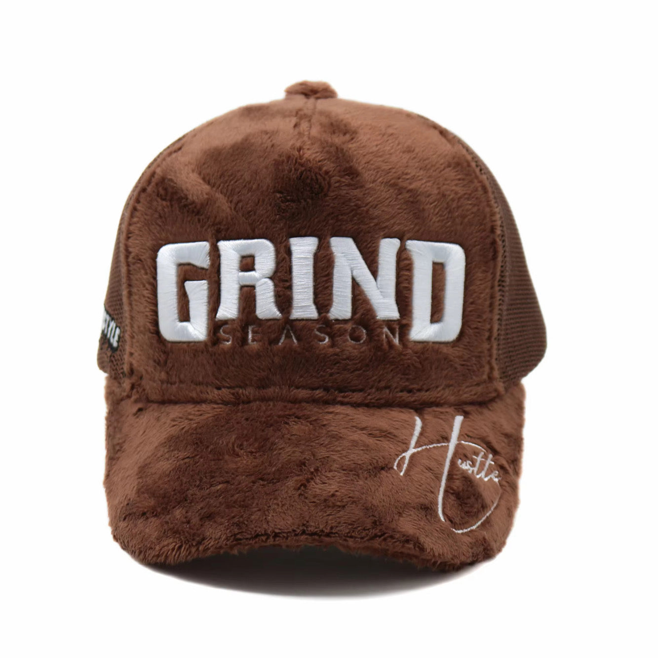 YBE Grind Season Fur Hat Brown