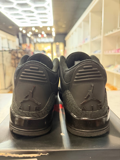 Jordan 3 Retro Black Cat (2025) PRE-OWNED