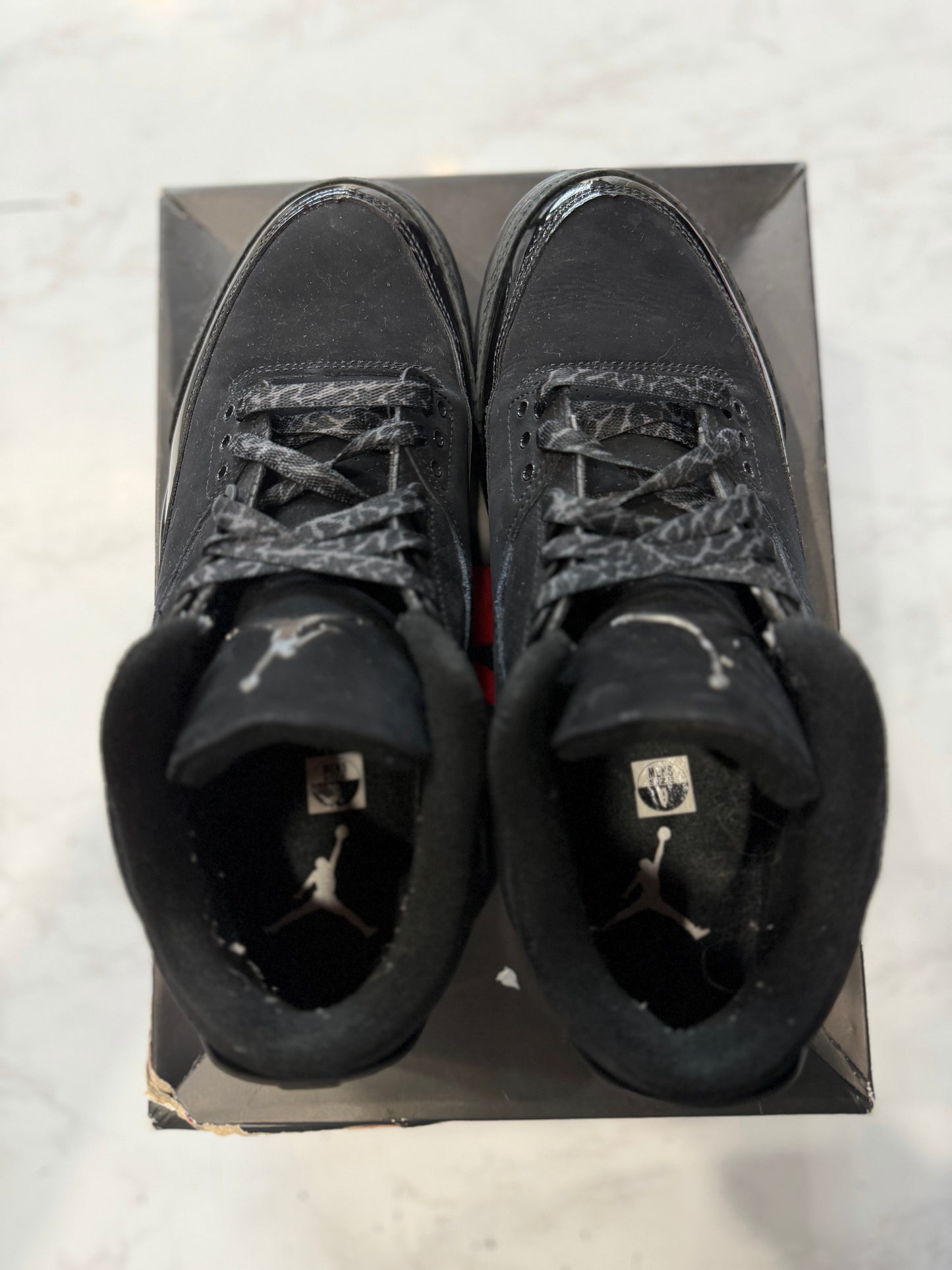 Jordan 3 Retro Black Cat (2025) PRE-OWNED
