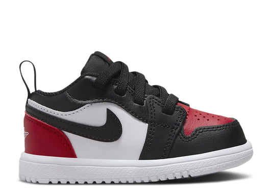 Jordan 1 Low GS Bred Toe 2.0