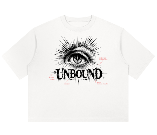 Unbound Different Perspective Heavyweight Boxy Tee