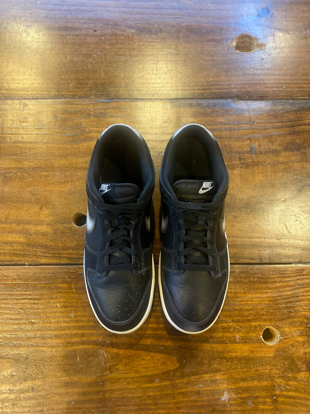 Nike Dunk Low Airbrush Swoosh Black PRE-OWNED