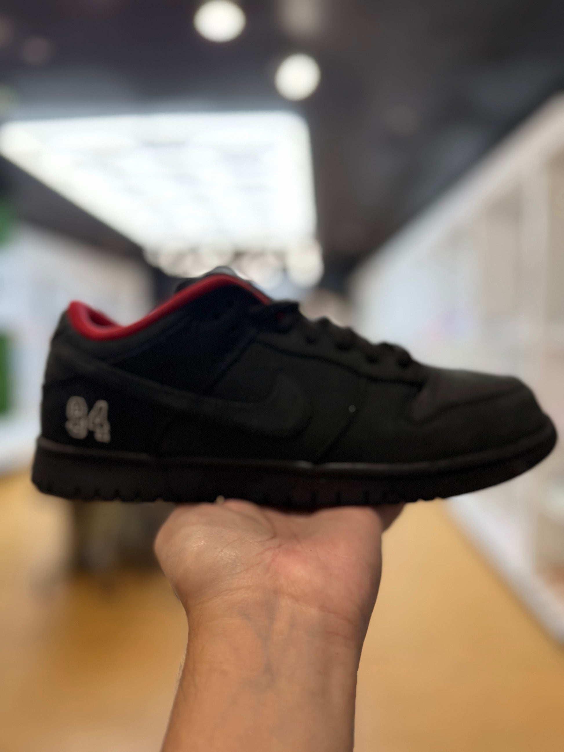 Nike SB Dunk Low Supreme 94 Black PRE-OWNED