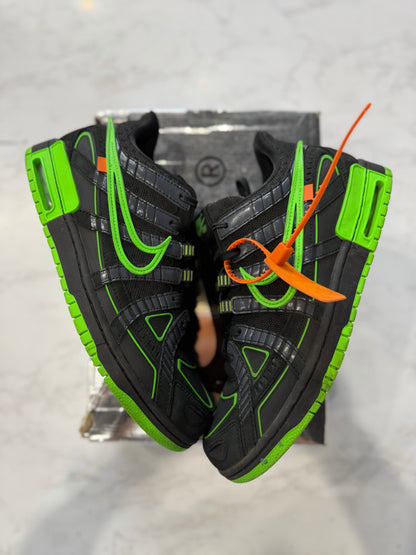 Nike Air Rubber Dunk Off-White Green Strike` PRE-OWNED