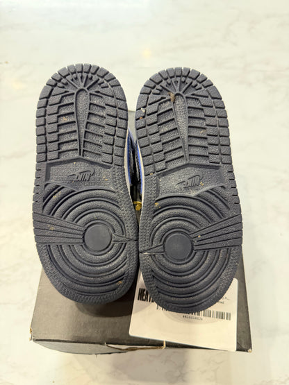 Jordan 1 Mid Obsidian Sanded Purple (TD) PRE-OWNED