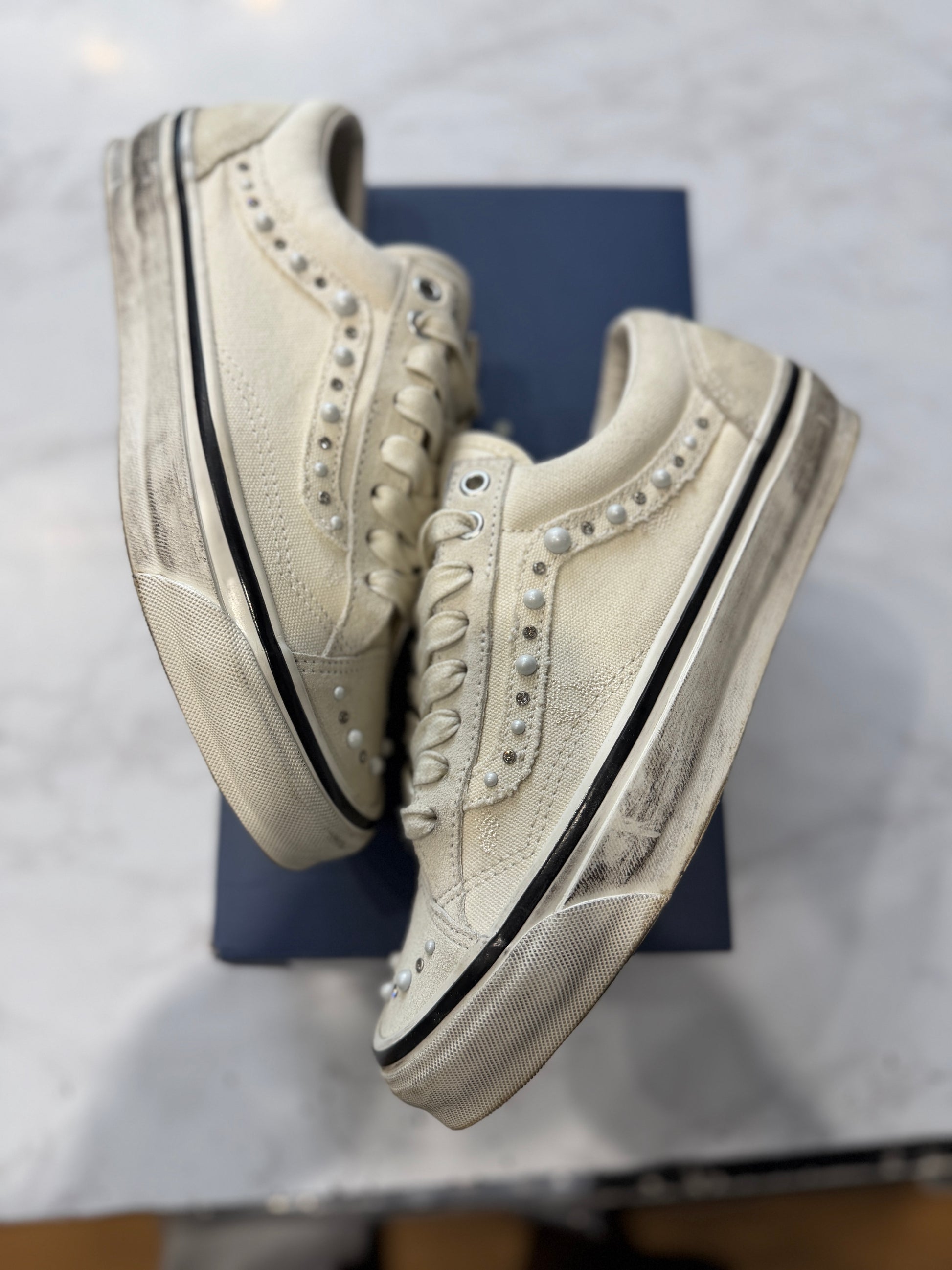 Vans OTW Old Skool 36 Pearlized Pack Marshmallow PRE-OWNED