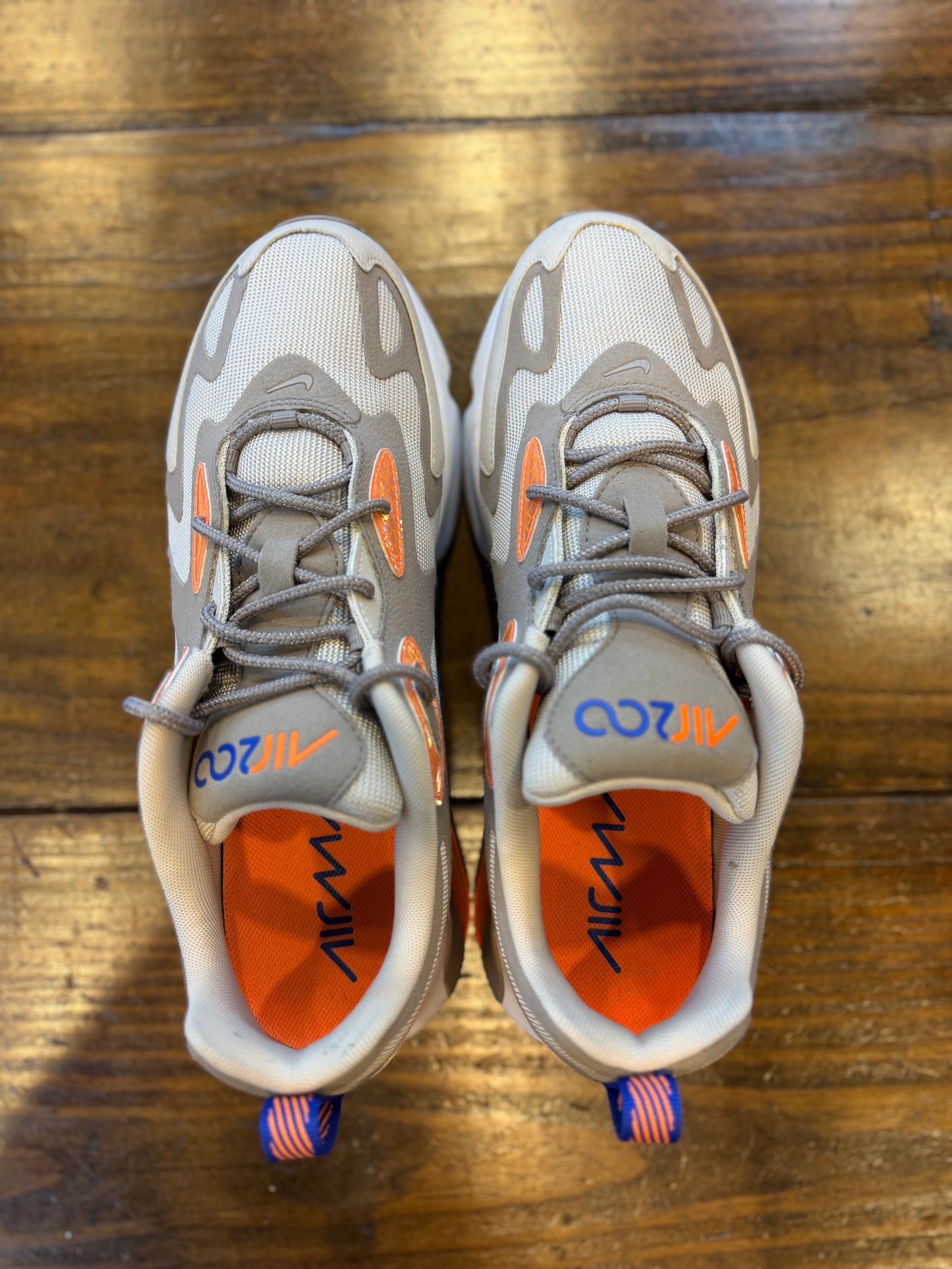 Nike Air Max 200 Winter Sepia Stone Total Orange PRE-OWNED