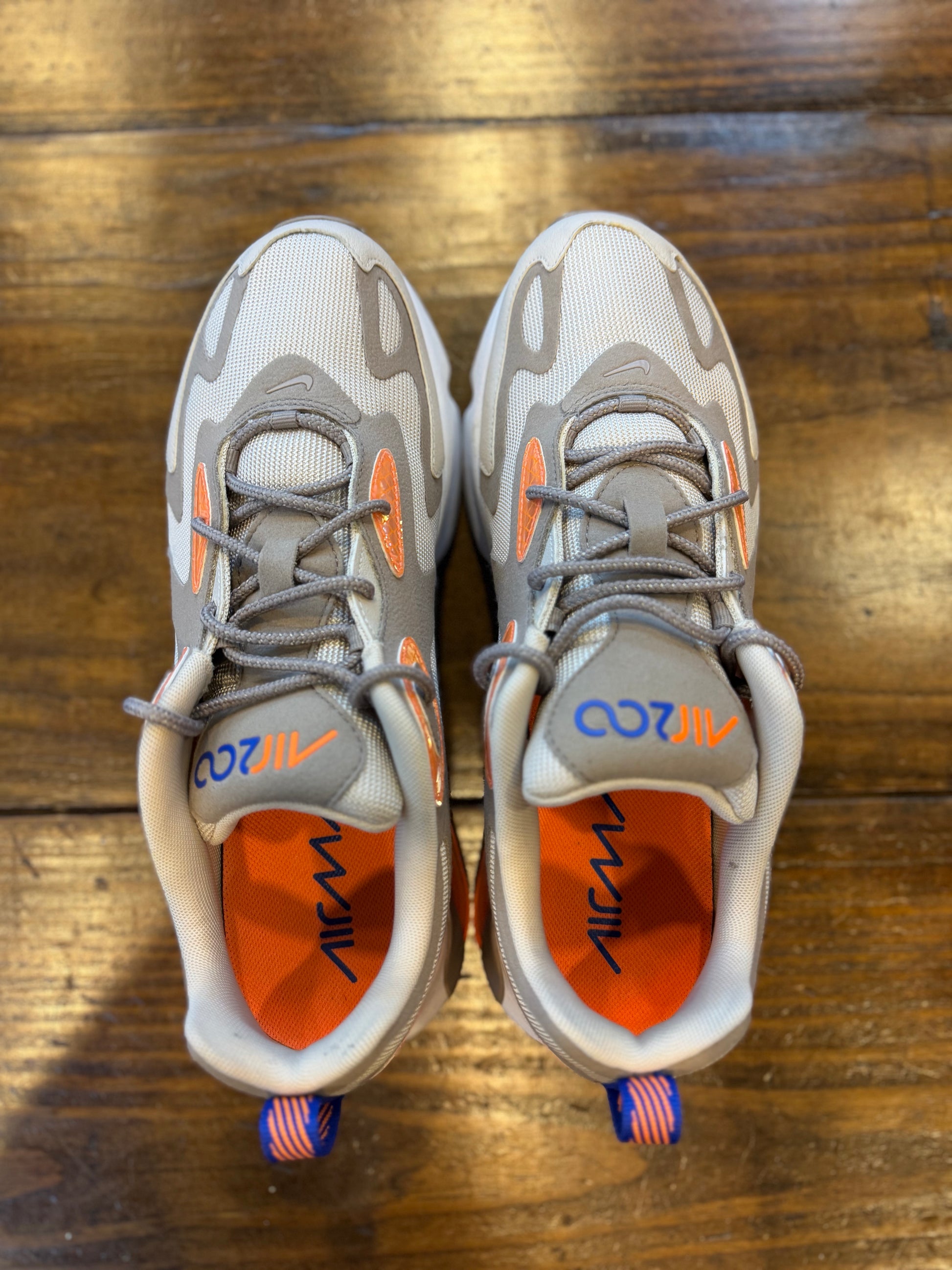 Nike Air Max 200 Winter Sepia Stone Total Orange PRE-OWNED