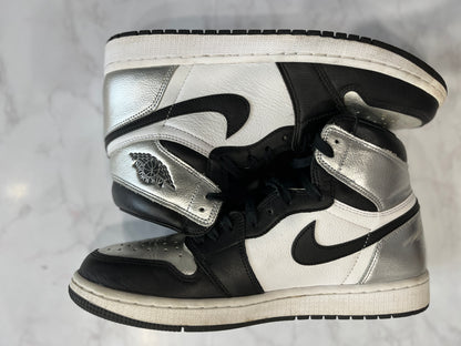 Jordan 1 Retro High Silver Toe (Women's) PRE-OWNED
