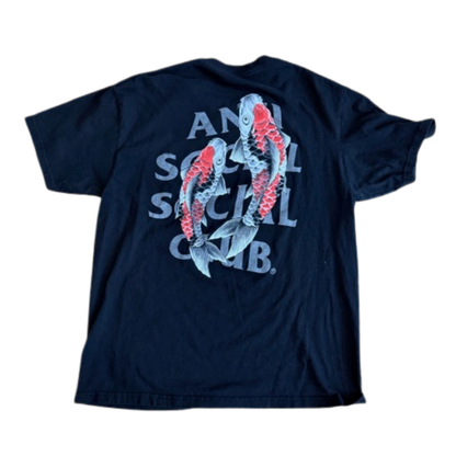 Anti Social Social Club Koi Garden 3M Reflective Tee (PRE-OWNED)