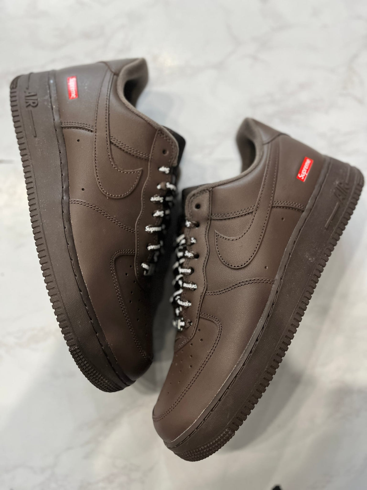 Nike Air Force 1 Low Supreme Baroque Brown PRE-OWNED