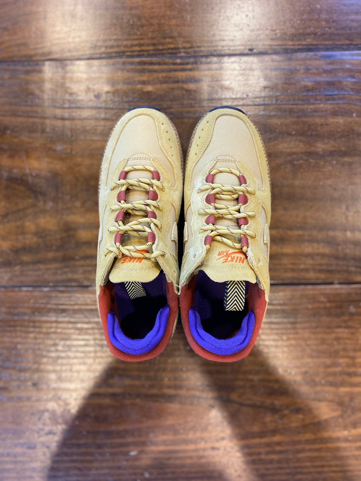 Nike Air Force 1 Wild Low Wheat Gold (Women's) PRE-OWNED