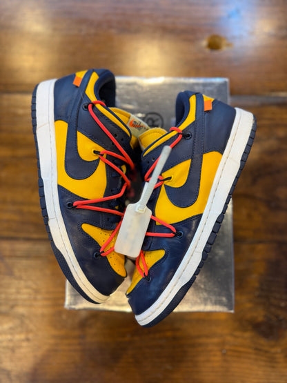 Nike Dunk Low Off-White University Gold PRE-OWNED